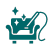 Furniture cleaning Tenancy cleaning service icon