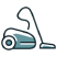 Cleaning rug icon
