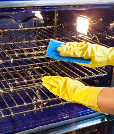 Kitchen equipments cleaning