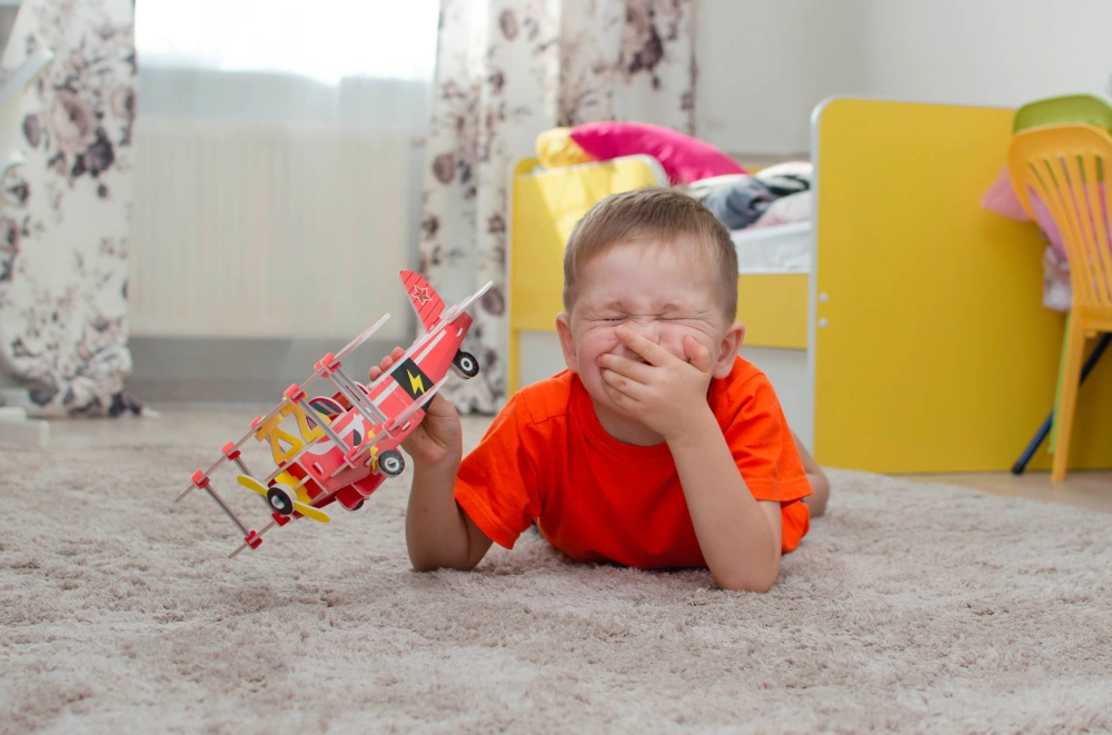 Hot steaming for effective carpet cleaning